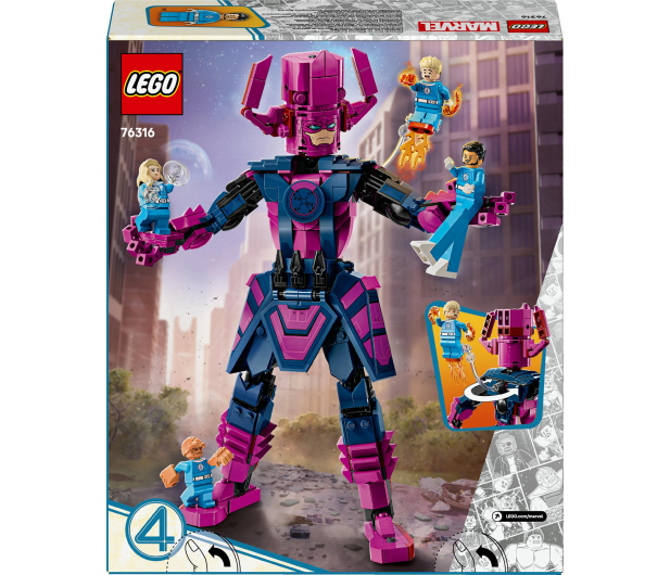 LEGO Marvel 76316 Figurka Fantastycznej Czwórki kontra Galactus - 1308223 - zdjęcie 11
